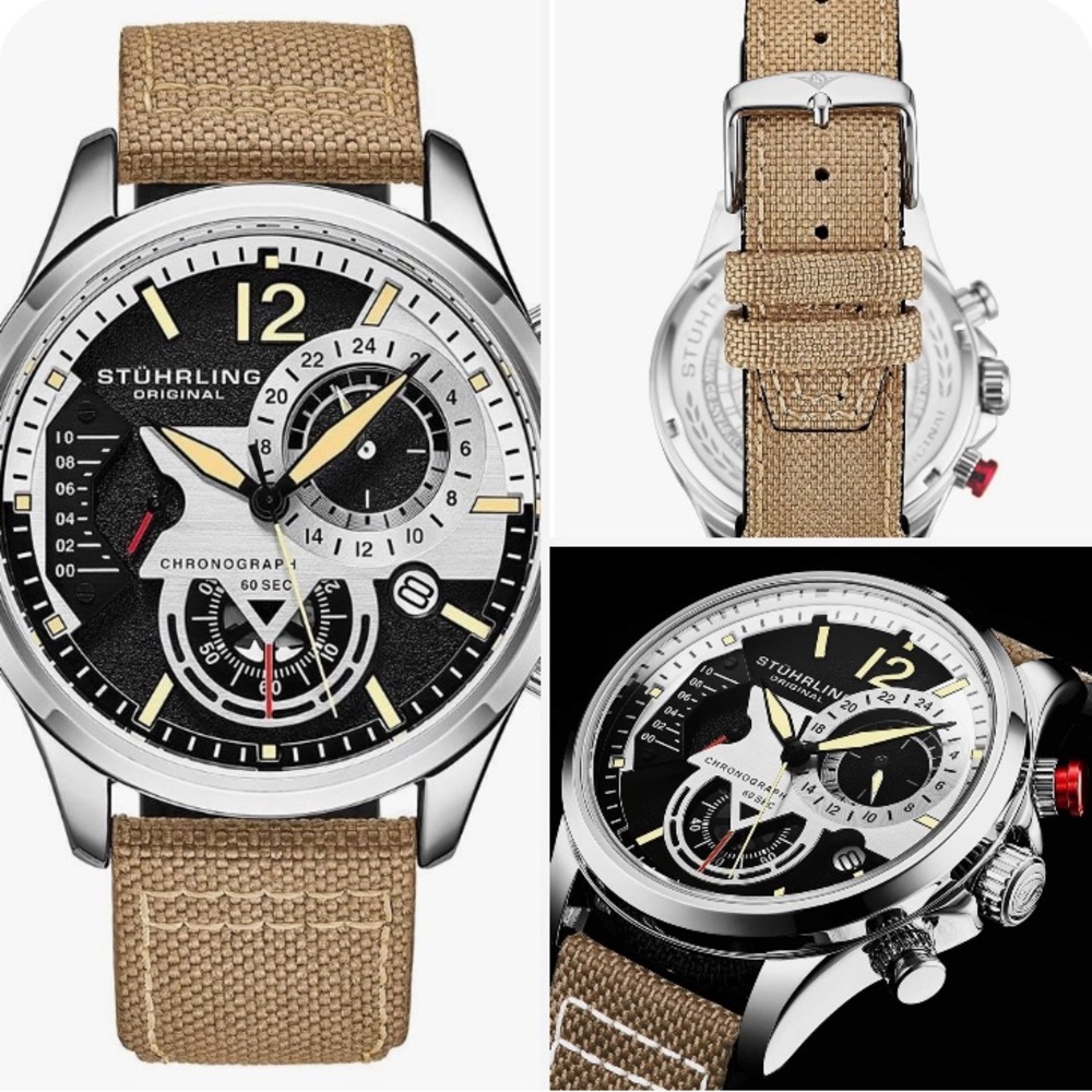STÜRLING Cordura 908 Quartz 45mm Aviator